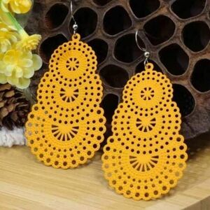 Orange Chic Earrings